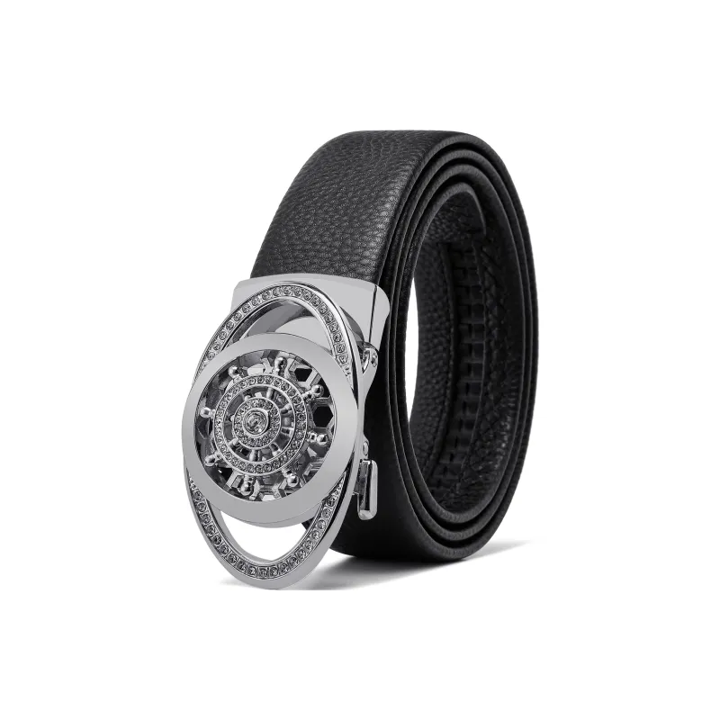 Ace Paul Cow Leather Belt Men's 3.5cm-13