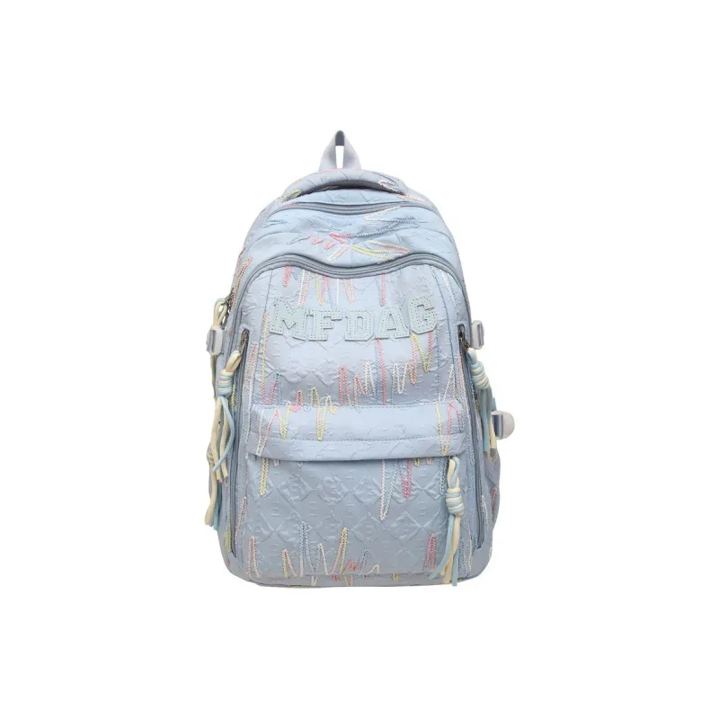 Elsvet Nylon Backpack Unisex Multicolor-6