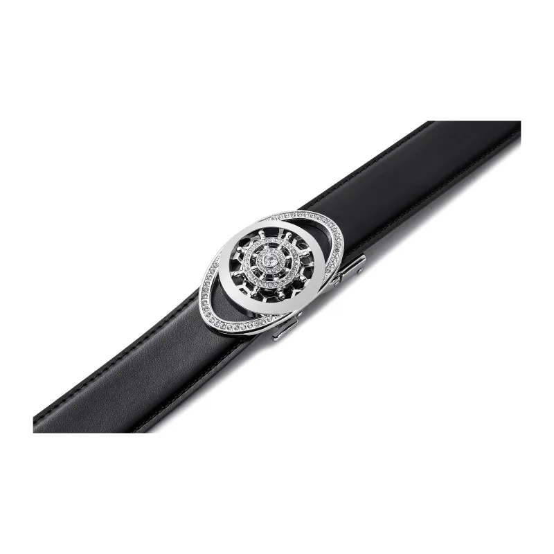 Ace Paul Cow Leather Belt Men's 3.5cm-10