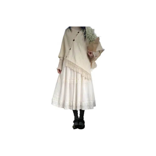 HUOLIDEDITU Casual Long Skirt Women's
