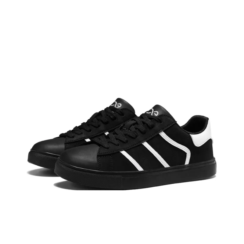 LINGPAO Abrasion Resistant Breathable Slip Resistant Low Top Skateboard Shoes Men's-1