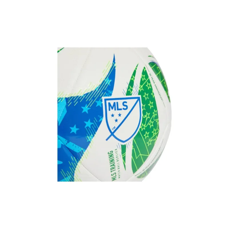 Adidas Size 3 Soccer Machine Stitched Soccer Ball Unisex Blue White-1