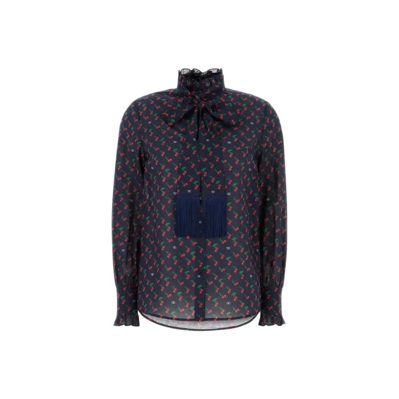 Valentino Shirt Women's Marine Blue-0