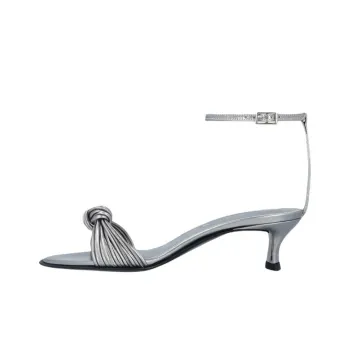 By Far Egon Ino One Strap Sandals 5cm Women's Gray
