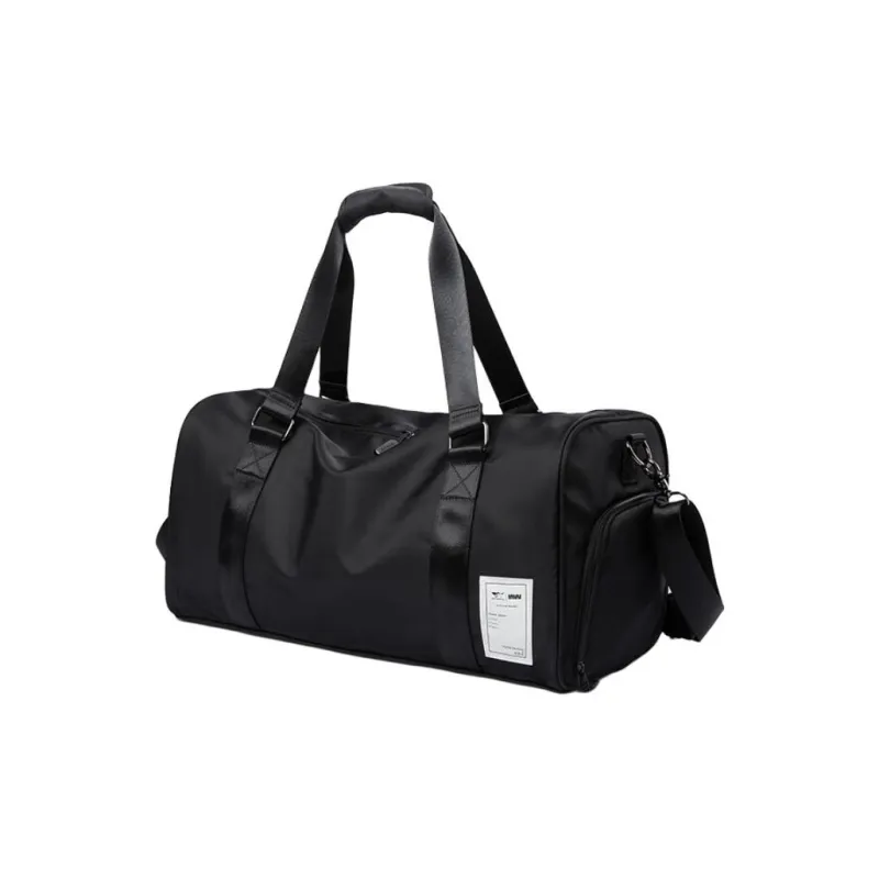 SEPTWOLVES Fabric Gym Bag Tubas Unisex Black-1