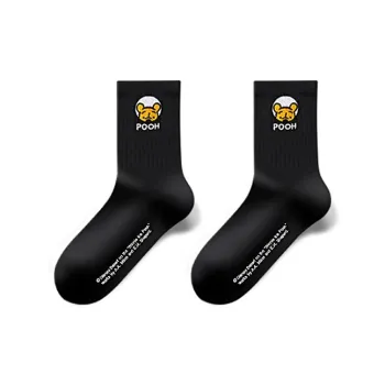 Disney Winnie The Pooh Series Mid Calf Socks Men's 1 Pack