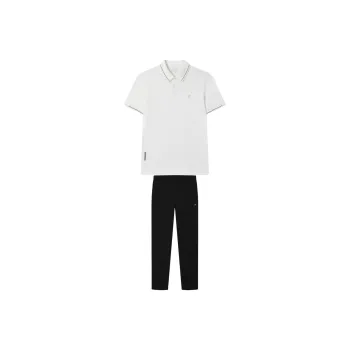 FILA WHITE SS25 Casual Sportswear Men's