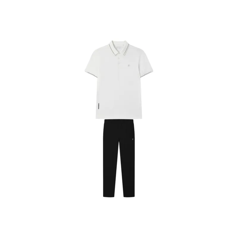 FILA WHITE SS25 Casual Sportswear Men's-0
