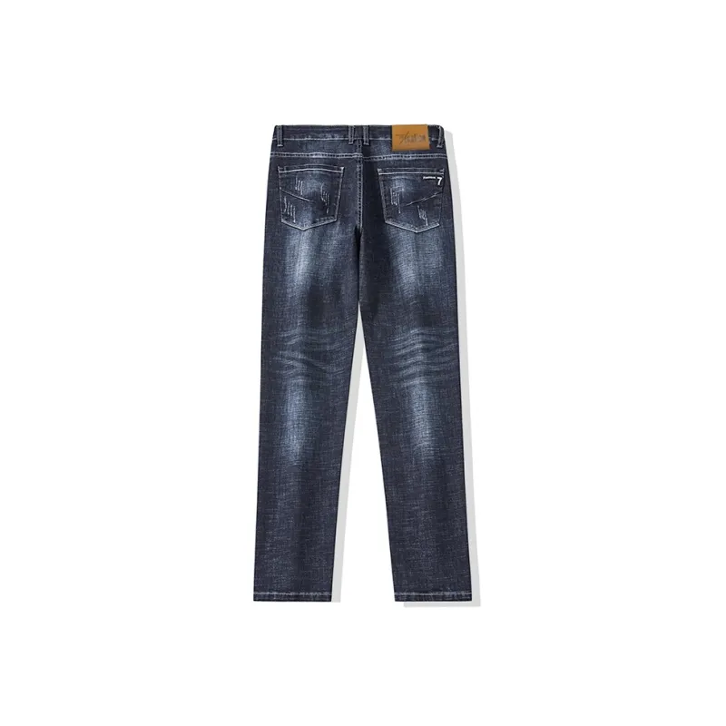 Tonlion Jeans Unisex Blue Black-10