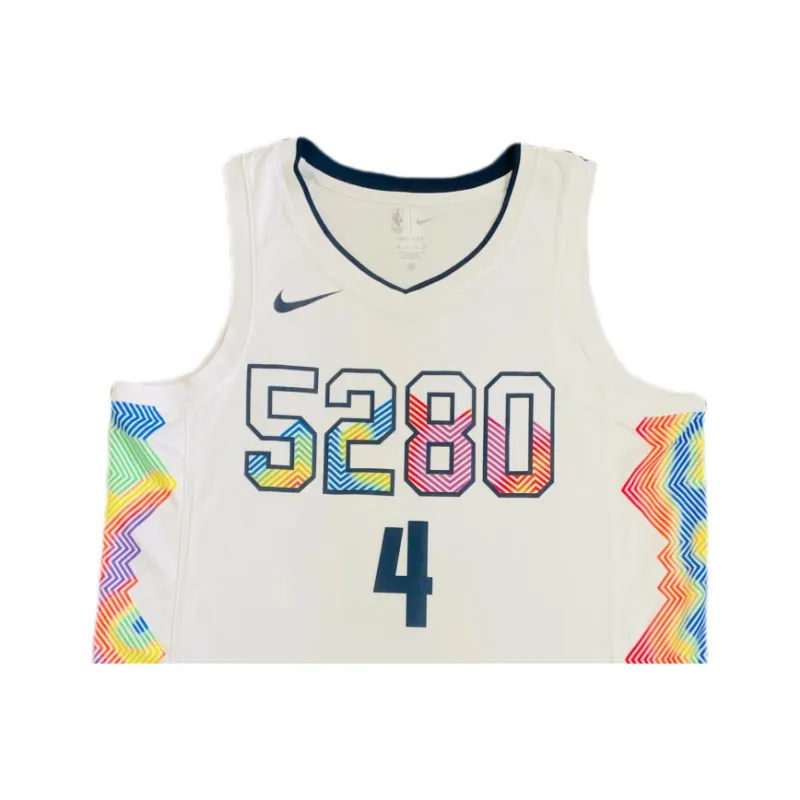 Nike x NBA Basketball Jersey Men's White-2