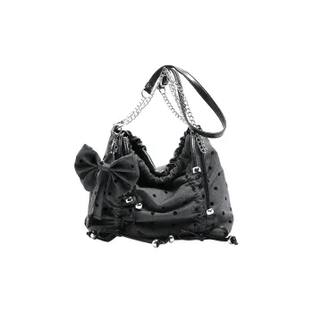 Juju Jimmy Canvas Tote Bag, Shopping Bag, Shoulder Bag Women's Black