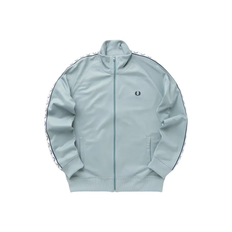 FRED PERRY Jackets & Coats Men's Silver Blue-0
