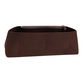 Luxury Care Artisan Workshop Imported Felt Lining Medium Bag Croissant Bag With Standalone Bag Strap Women's Brown
