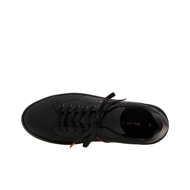 Filling Pieces Low Top Skateboard Shoes Men's Black-3