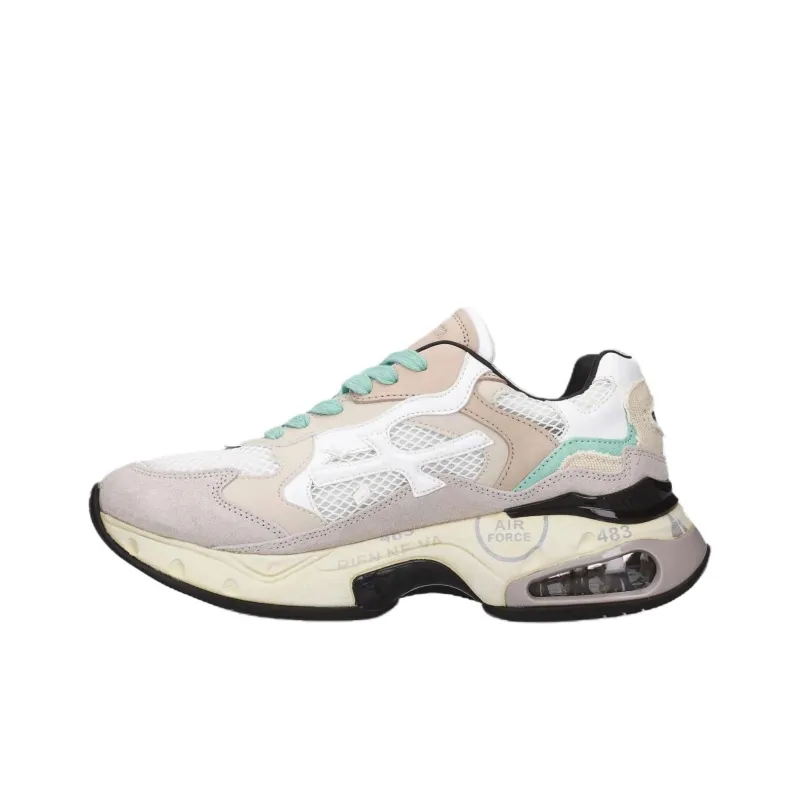 PREMIATA Sharky Low Top Casual Shoes Women's White-0