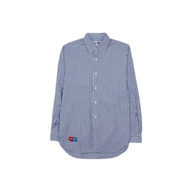 CDG Play Shirts Men Blue-0