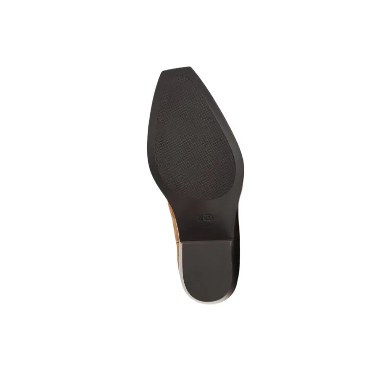 ZARA Ankle Boots Men Brown-3
