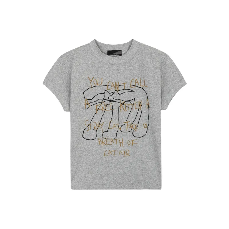 Vine Color Set in Sleeve T Shirt Women's-4