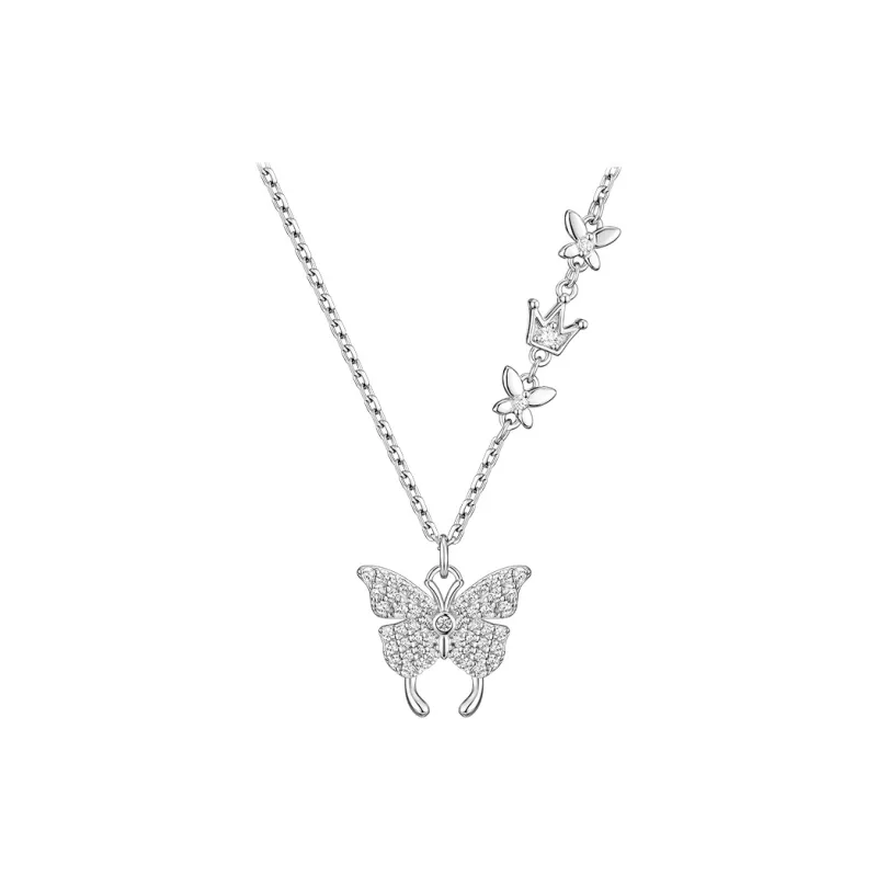 Disney Princess S925 Silver Necklaces Women's-0