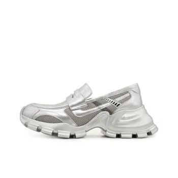 FED Loafers Women's Silver