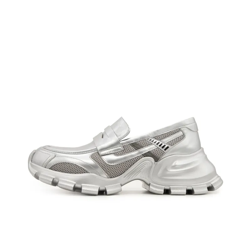 FED Loafers Women's Silver-0
