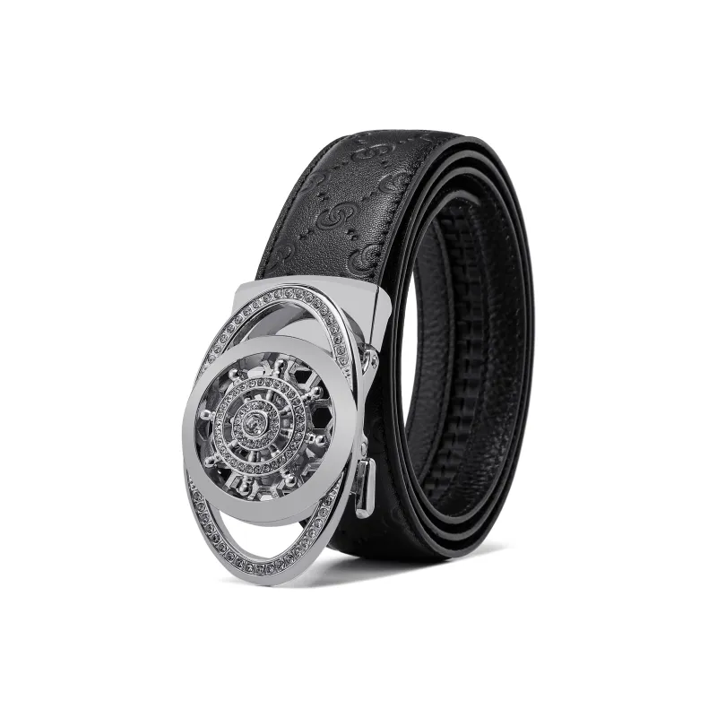 Ace Paul Cow Leather Belt Men's 3.5cm-0