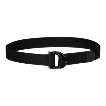 GUCCI Fabric Belt Men's Black Width 3.3CM