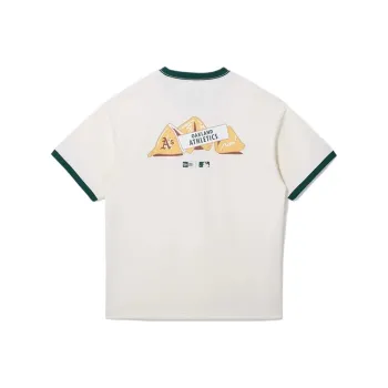 New Era T Shirts Unisex Ivory White