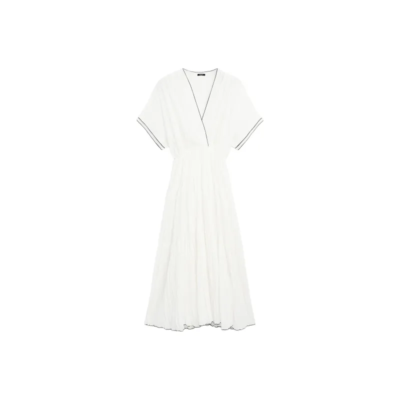 Massimo Dutti Short Sleeved Dress Women's-0