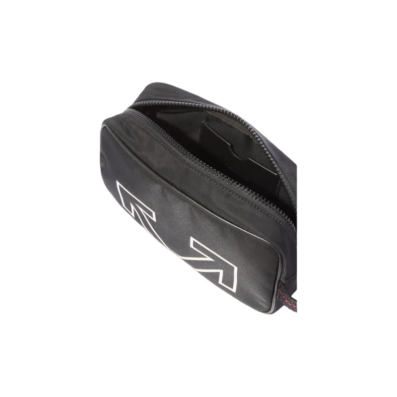 OFF WHITE Heritage Nylon Clutch Women's Black-5