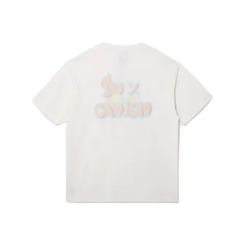 New Era T Shirts Unisex Ivory White