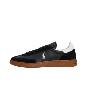 Polo Ralph Lauren Bedford Low Top Skateboard Shoes Unisex Black