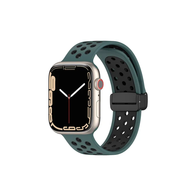 ZHENGGUANG Apple Compatibility Watch Band Silicone Material-12
