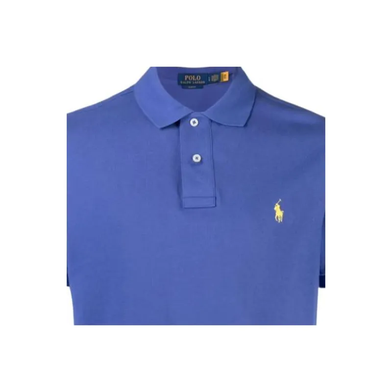 Polo Ralph Lauren Embroidered logo Piqué weave Polo Shirt-1