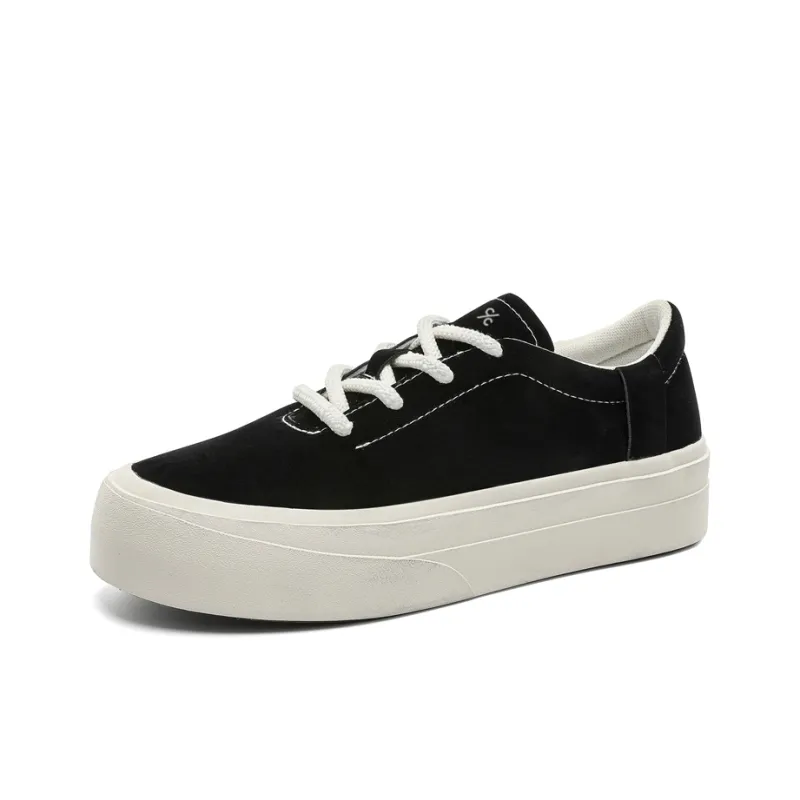 Colorful Creations Skateboard Shoes Men Low Top Black/Camel-8