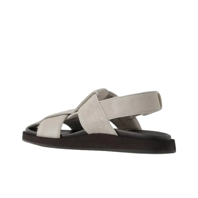 JOHN LOBB Milford One Strap Sandals Men's Gray-2