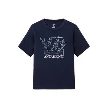 Anta Life Collection T Shirt Women's Zeus Blue