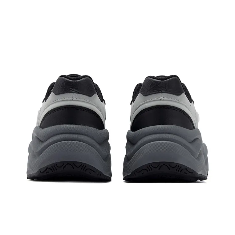 361° Dumpling Anti Slip Wear Resistant Low Top Casual Shoes Women's Obsidian Black-3