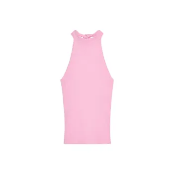 ZARA Tank Tops Women's Pink