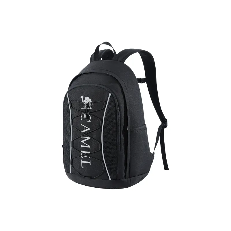 CAMEL Fabric Backpack Unisex Sand Gold-6