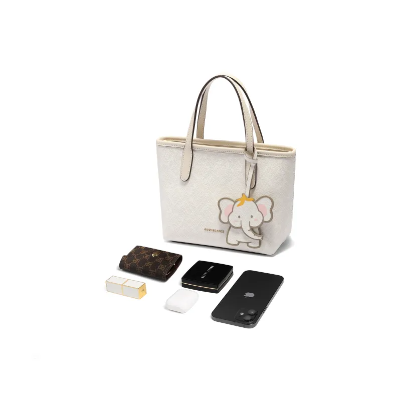 BELLE Artificial Leather Handbag Medium Size Women's Multicolor-4