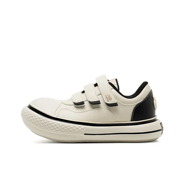 OLD ORDER Waterproof Height Increase Low Top Casual Shoes Unisex Refined White-0