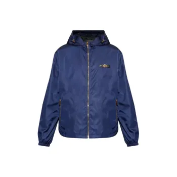 VERSACE SS25 Jackets & Coats Men's Blue