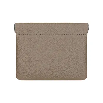 Gorora Top Grain Cow Leather Coin Purse Unisex Multicolor