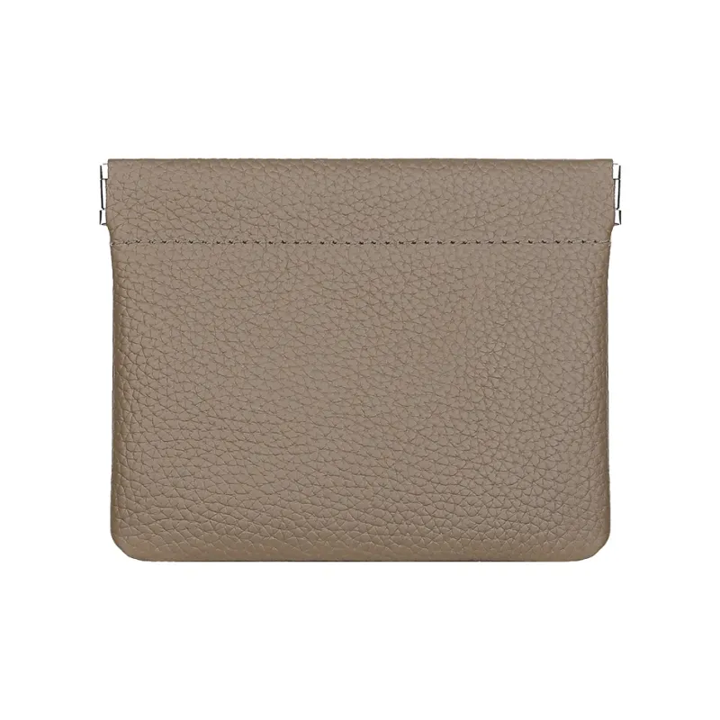 Gorora Top Grain Cow Leather Coin Purse Unisex Multicolor-0