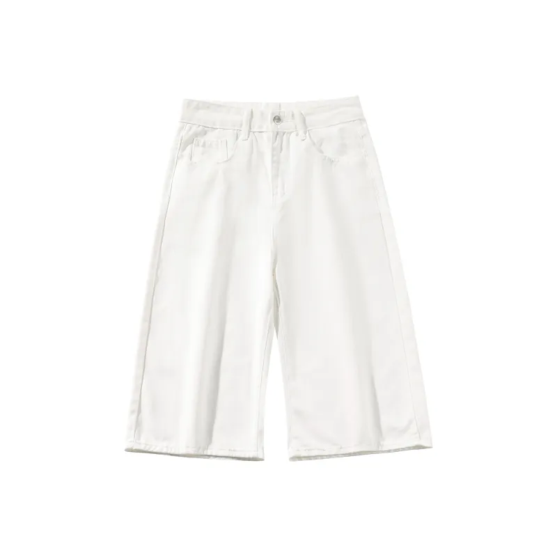 KEIRANDUN Denim Shorts Unisex-6