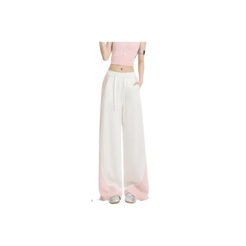 ZXZA Casual Pants Women's Millennial Pink-0