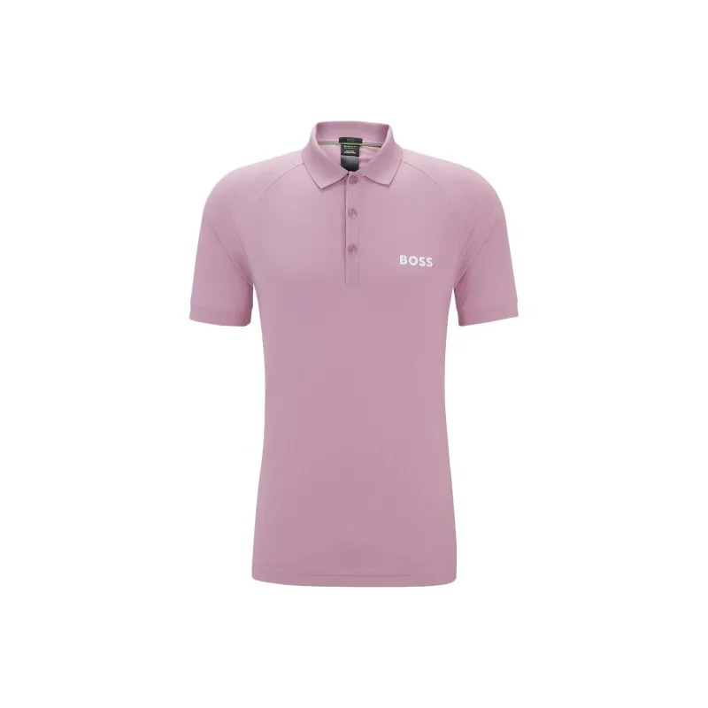 HUGO BOSS x Matteo Berrettini Polo Shirt Men's Pink-0