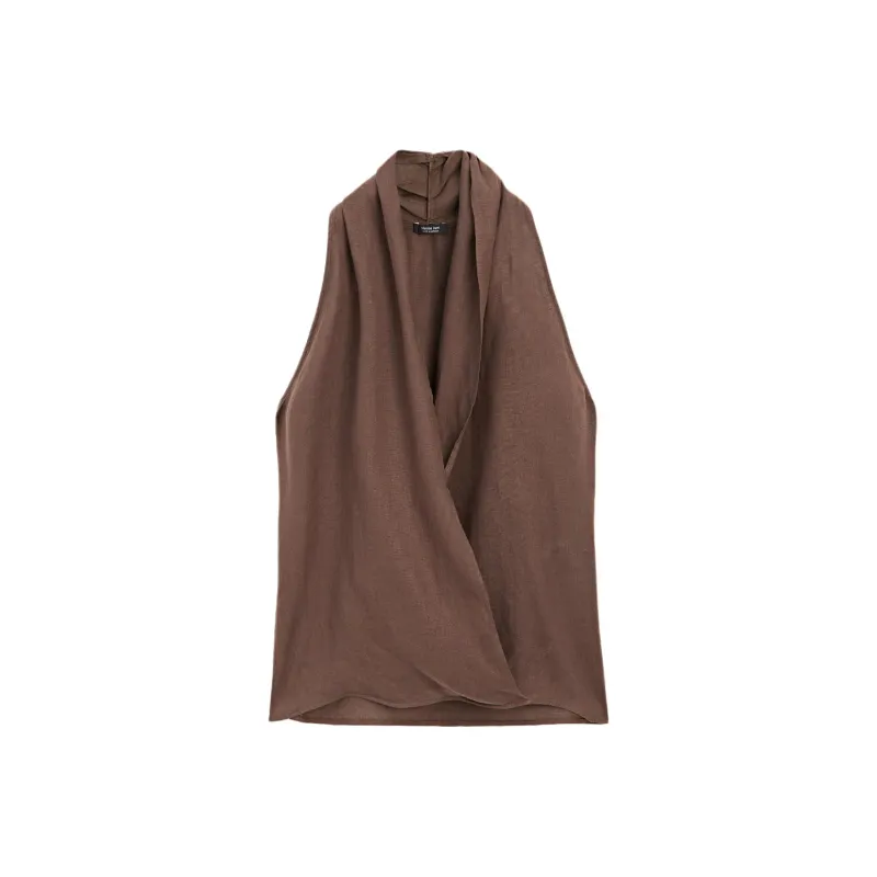 Massimo Dutti Shirts Women's Brown-0