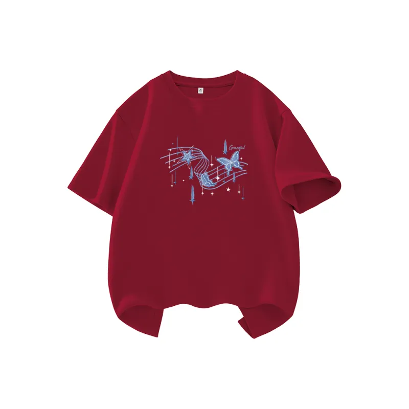 Cotton T Shirts Women's-24